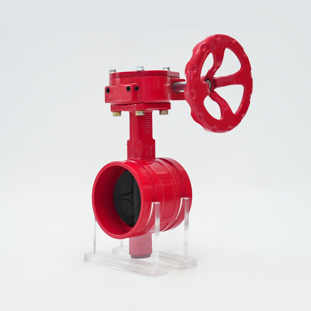 Turbine Groove Butterfly Valve D381X-16Q